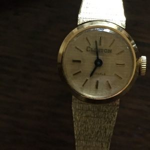Vintage Clinton 17 Jewel Mechanical Wind Watch